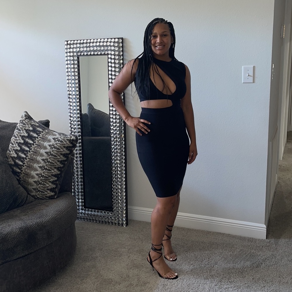Sexy Cut Out “Date Night” Bandage Dress